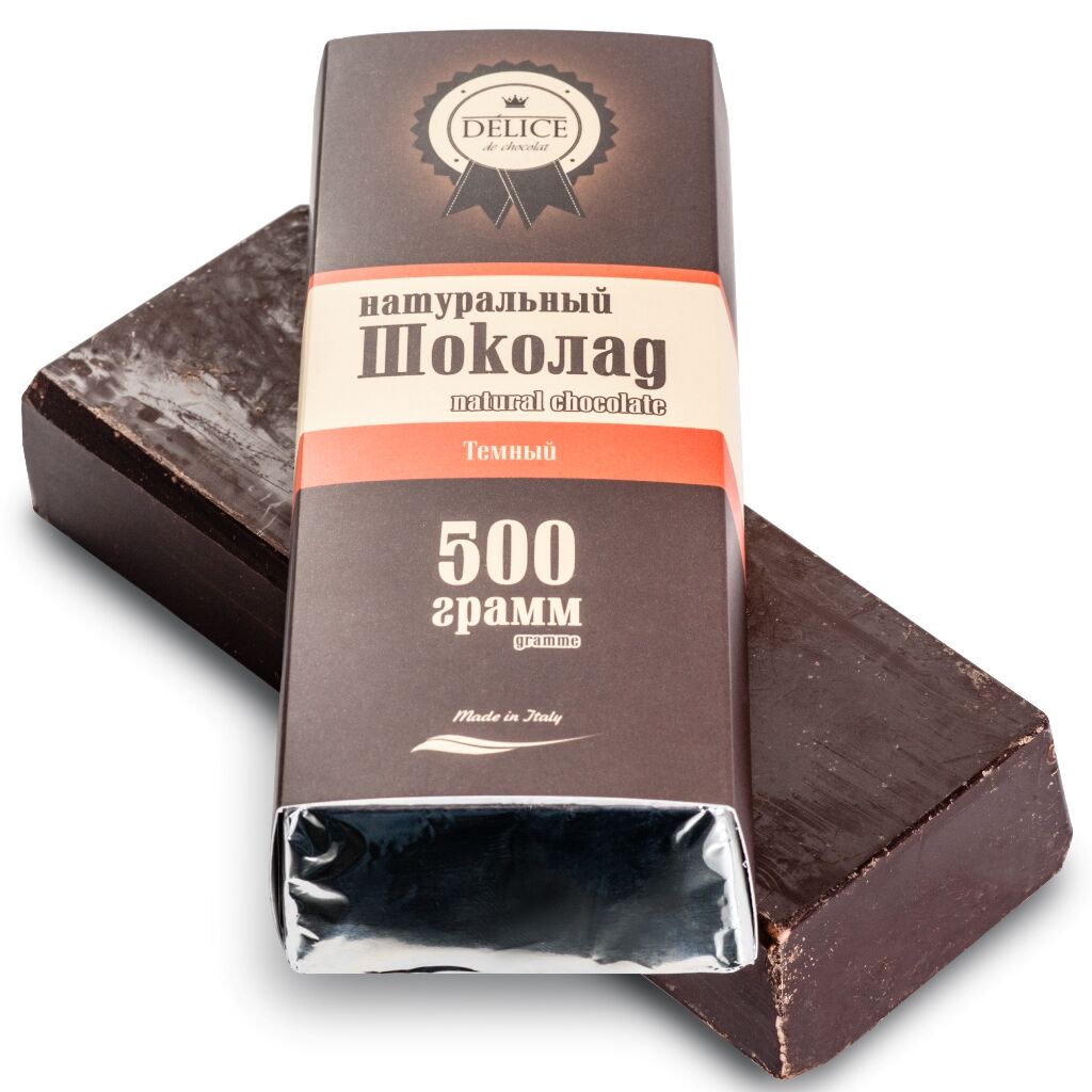Темный шоколад (плитка), 500 гр.