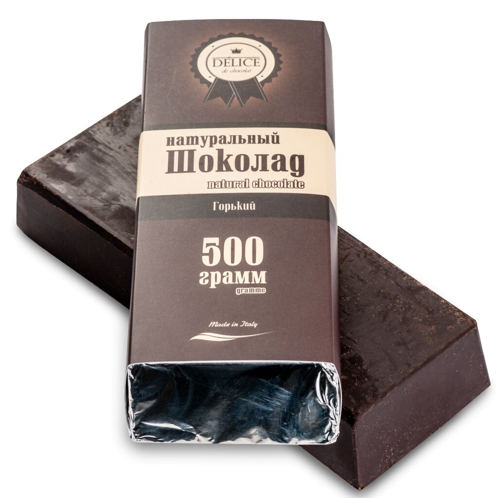 Горький шоколад (плитка), 500 гр.