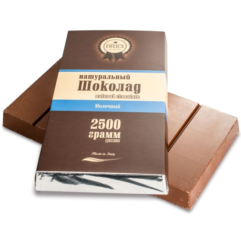 ГИГАНТСКАЯ плитка Молочного шоколада, 2500 гр.