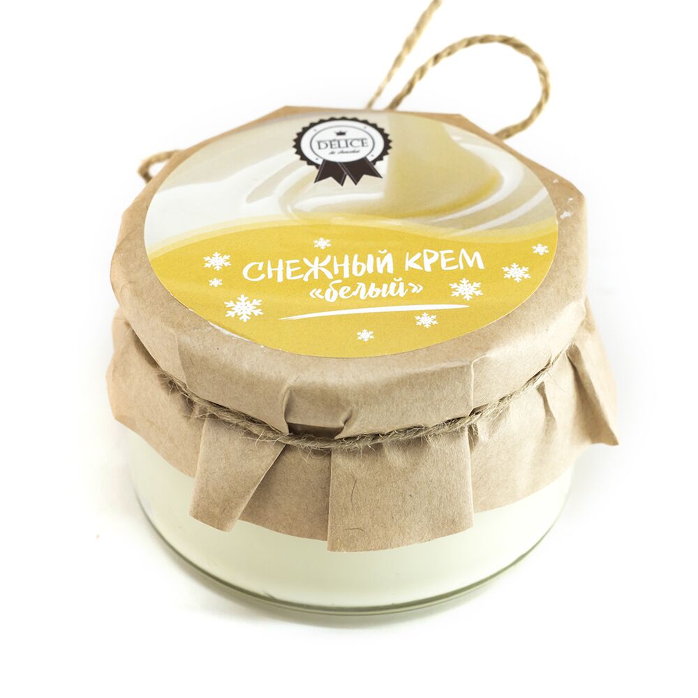 Снежный крем "Белый", 200 гр.