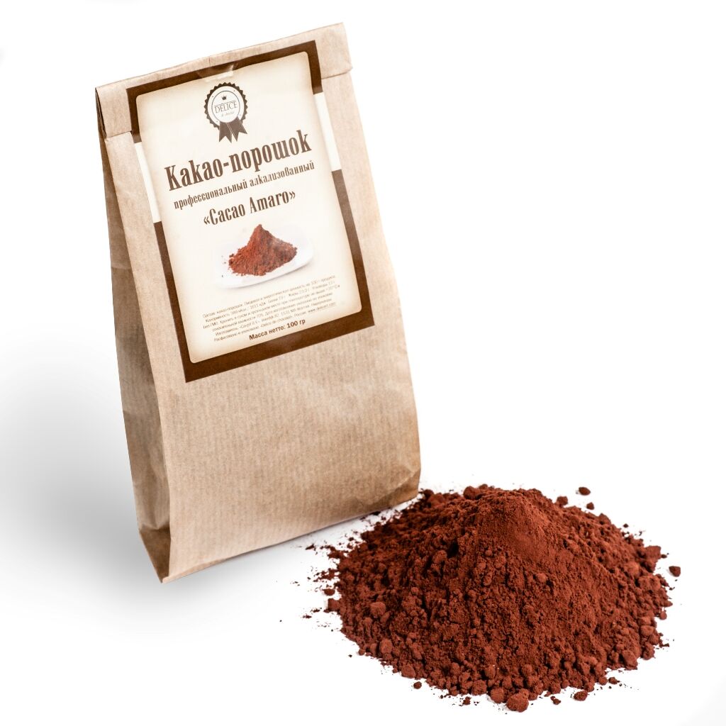 Какао-порошок "cacao amaro", 100 гр.