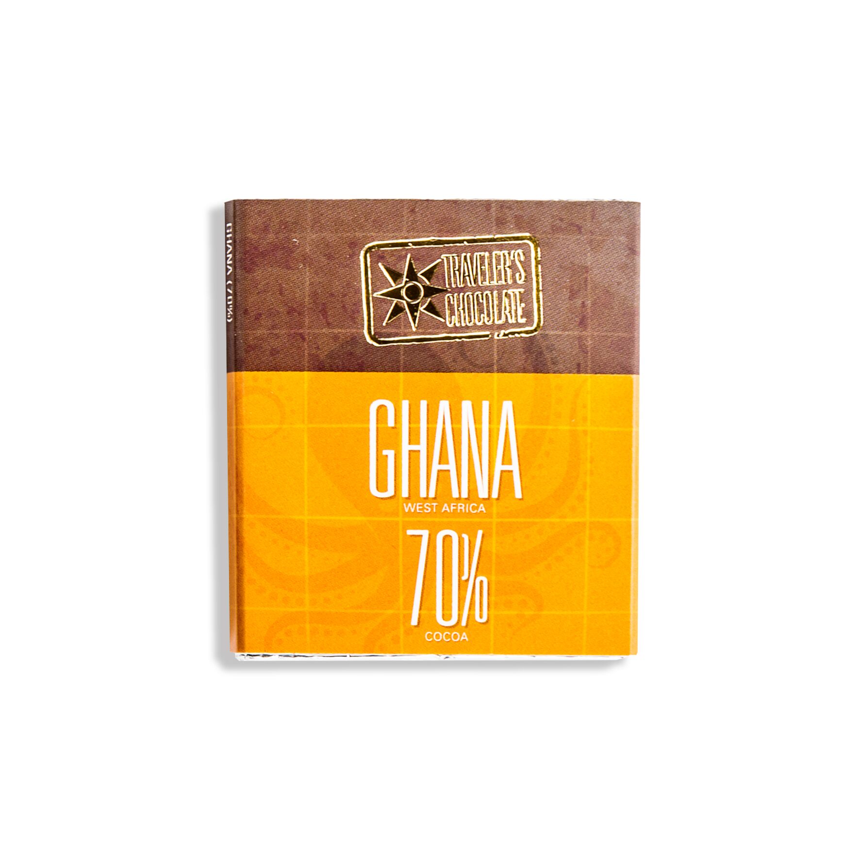 Регион Ghana 70%, моносортовой шоколад, 13 гр.