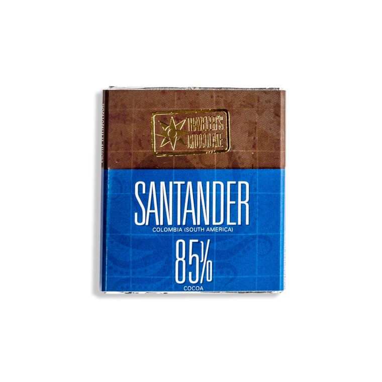 Регион Santander 85%, моносортовой шоколад, 13 гр.