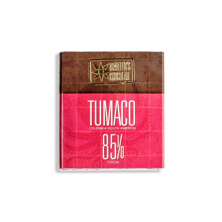 Регион Tumaco 85%, моносортовой шоколад, 13 гр.