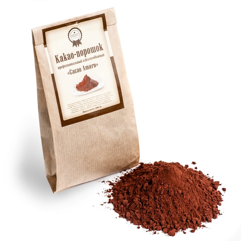 Какао-порошок "Cacao Amaro", 100 гр.