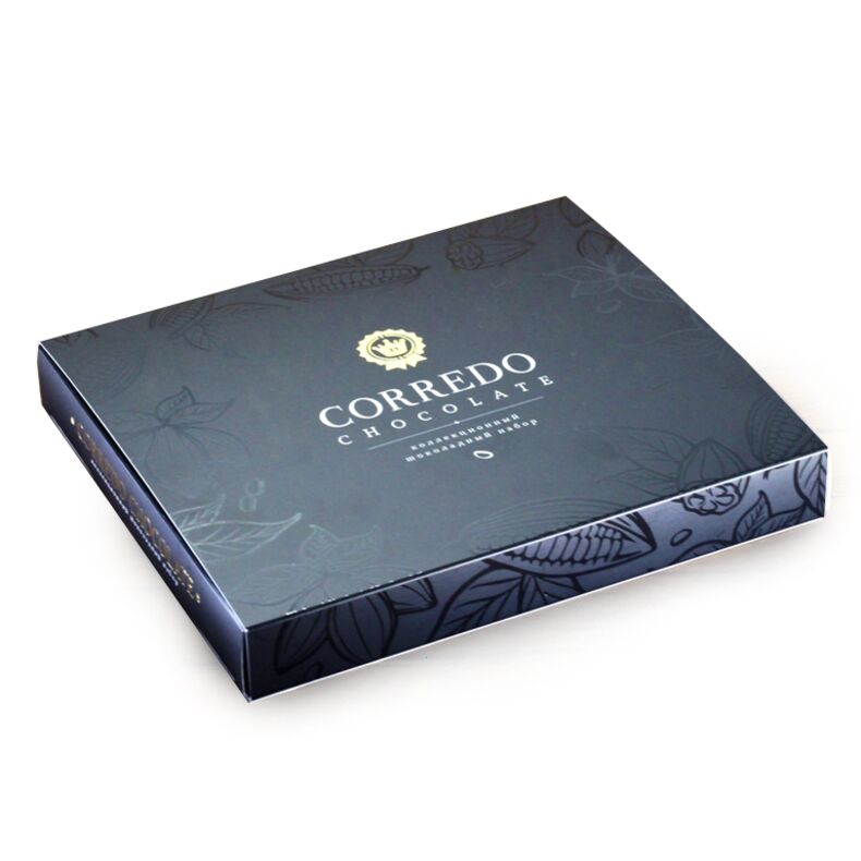 Коллекционный шоколадный набор "Сorredo" черный, 117 гр.