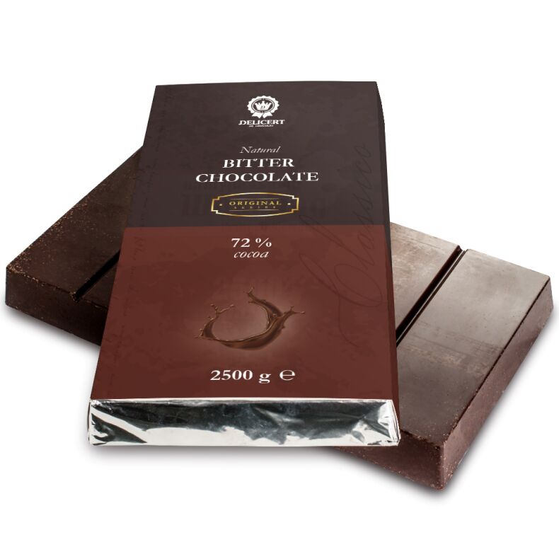 ГИГАНТСКАЯ плитка Горького шоколада, 2500 гр.
