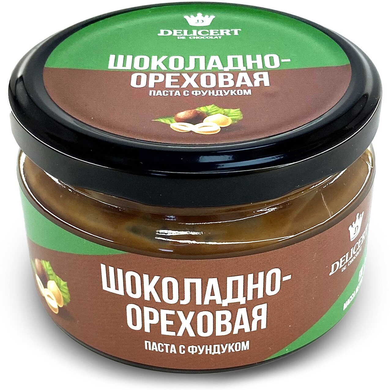 Шоколадно-ореховая паста (с фундуком), 200 гр.